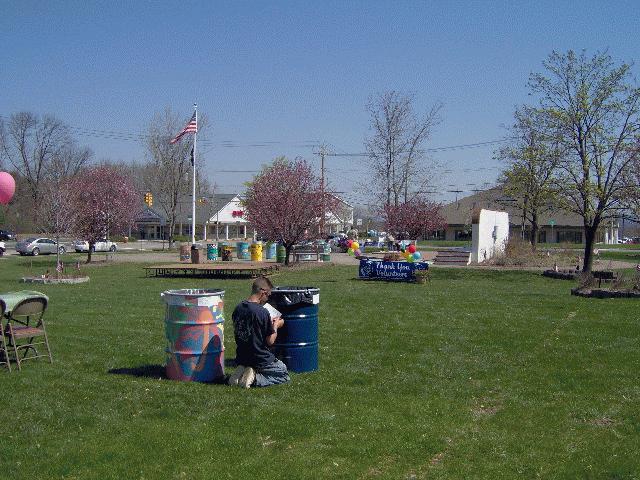 Volunteer Helping Beautification Committee